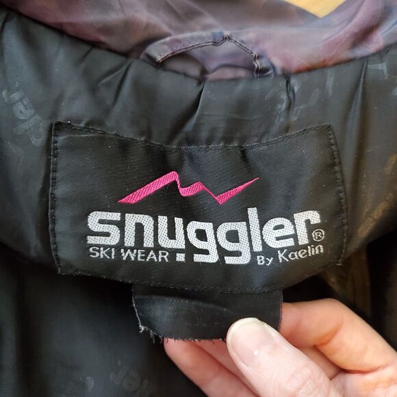 Vintage 80s Snuggler Purple Quilted Jacket - Picture 13 of 14